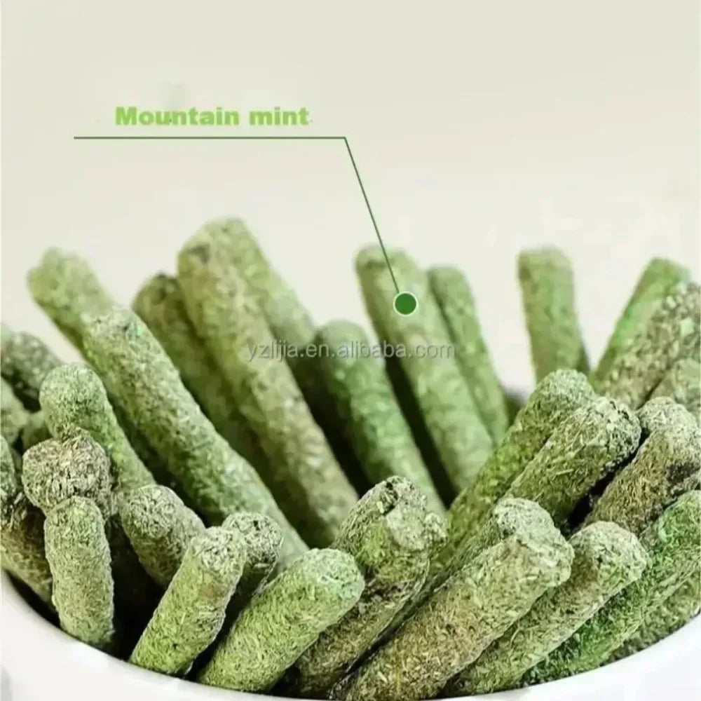 6PCS Natural Silver Vine Cat Sticks – Mint-Flavored Teeth & Scratch Toys
