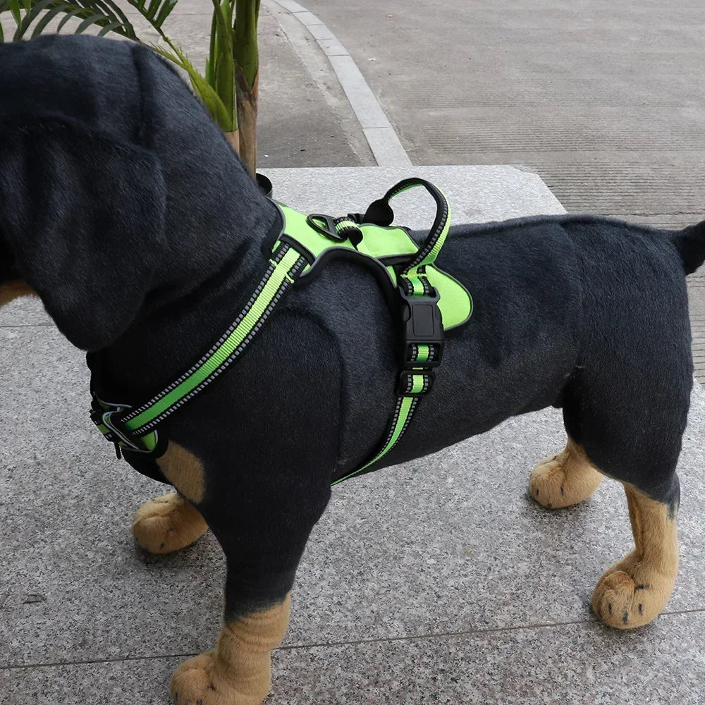 Adjustable Reflective No-Pull Dog Harness
