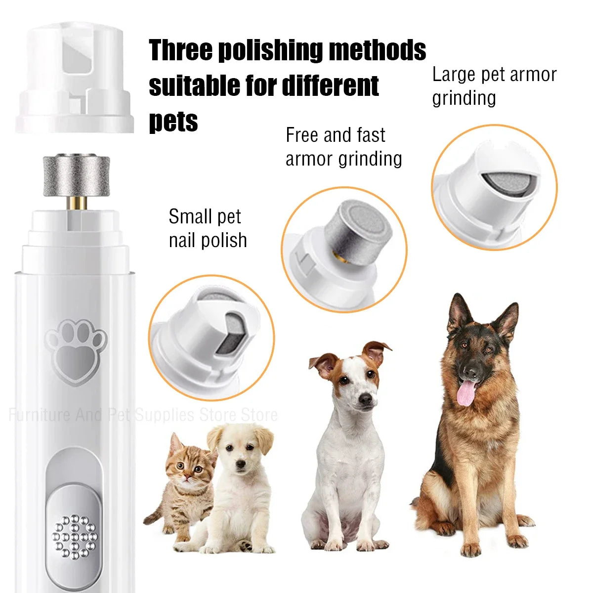 Rechargeable Electric Pet Nail Grinder