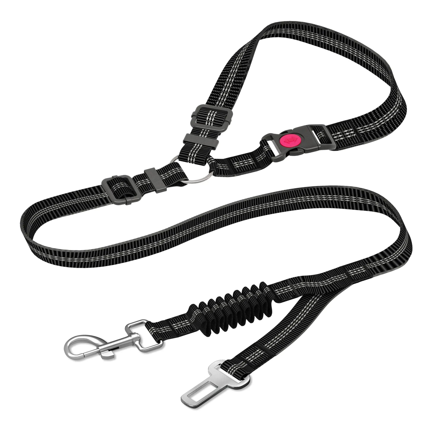 Adjustable Heavy-Duty Dog Car Seat Belt