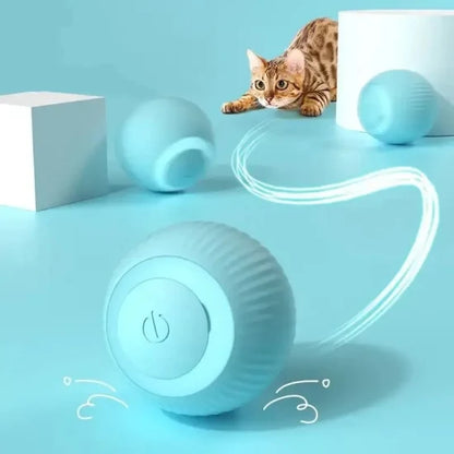 Smart Electric Rolling Cat Ball – Interactive Automatic Toy