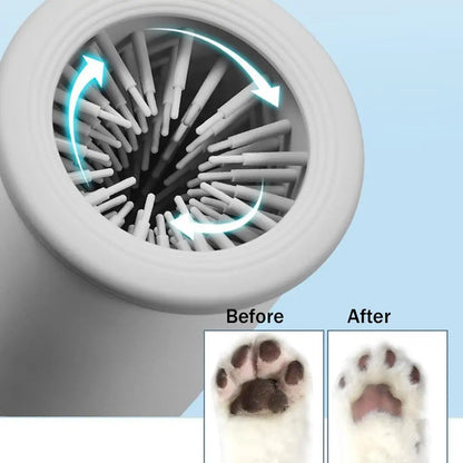 Automatic Electric Pet Paw Cleaner – Portable Quiet Dog Foot Washer