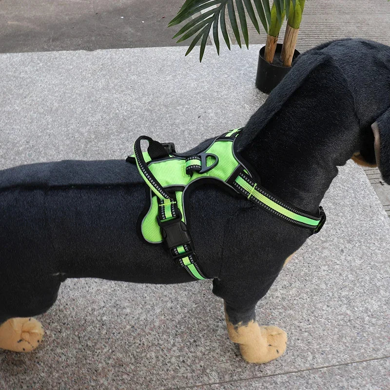 Adjustable Reflective No-Pull Dog Harness