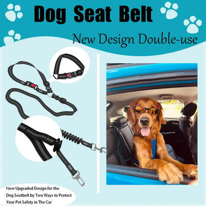 Adjustable Heavy-Duty Dog Car Seat Belt