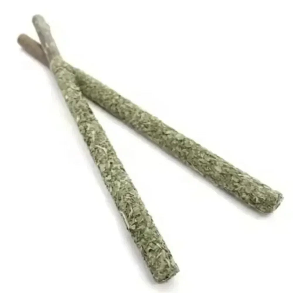 6PCS Natural Silver Vine Cat Sticks – Mint-Flavored Teeth & Scratch Toys