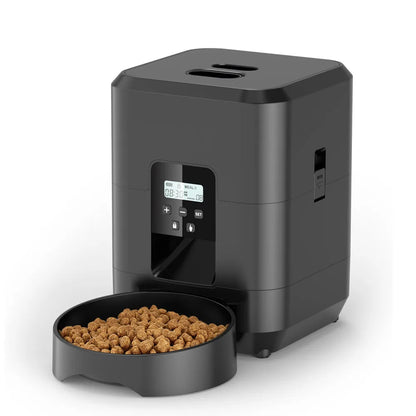 Smart Automatic Pet Feeder – Timed Slow-Feed Cat & Dog Food Dispenser