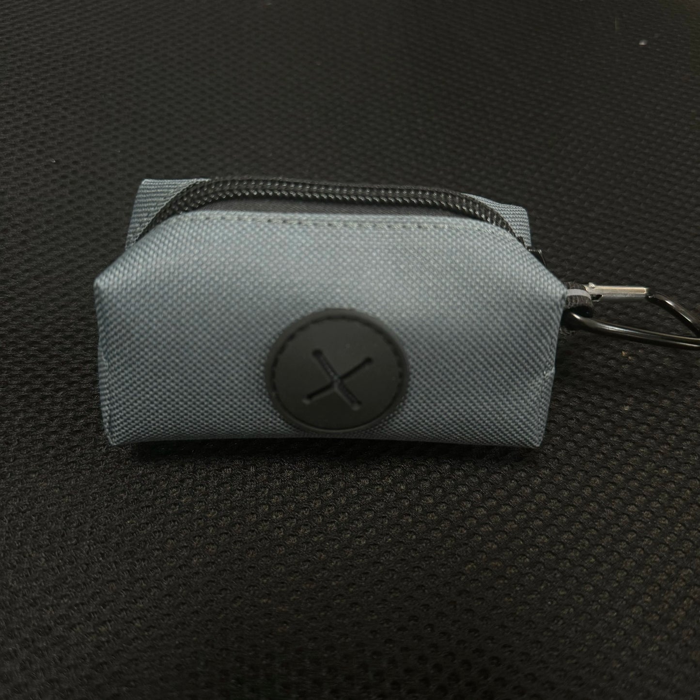 Canvas Dog Poop Bag Holder with Carabiner – Outdoor Pet Waste Dispenser
