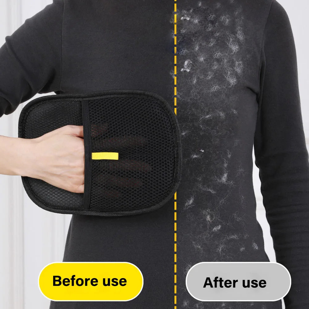 2-in-1 Pet Grooming Glove & Hair Remover Brush