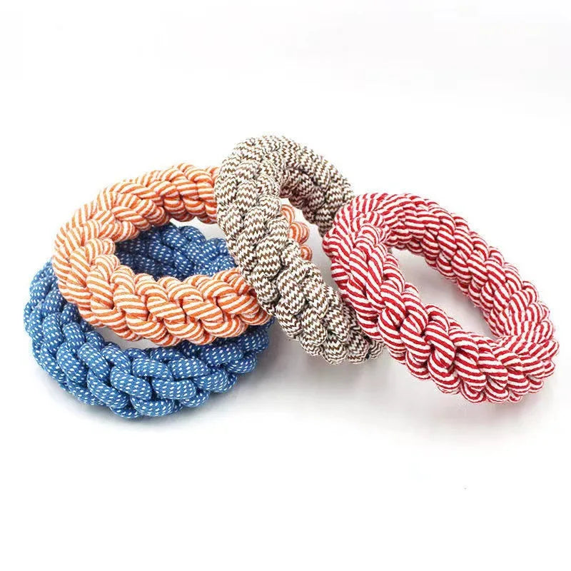 Heavy-Duty Rope Chew Toy – Durable Tug & Bite Toy for Medium & Large Dogs
