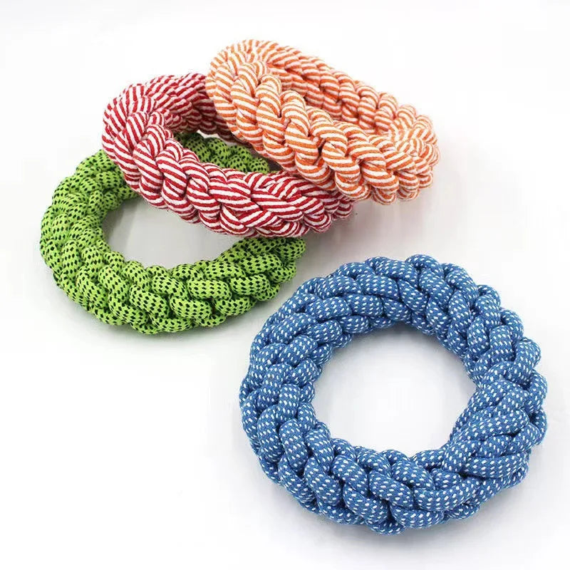 Heavy-Duty Rope Chew Toy – Durable Tug & Bite Toy for Medium & Large Dogs
