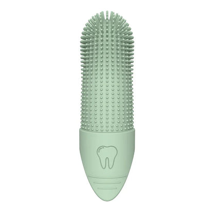 360° Silicone Finger Toothbrush for Dogs & Cats