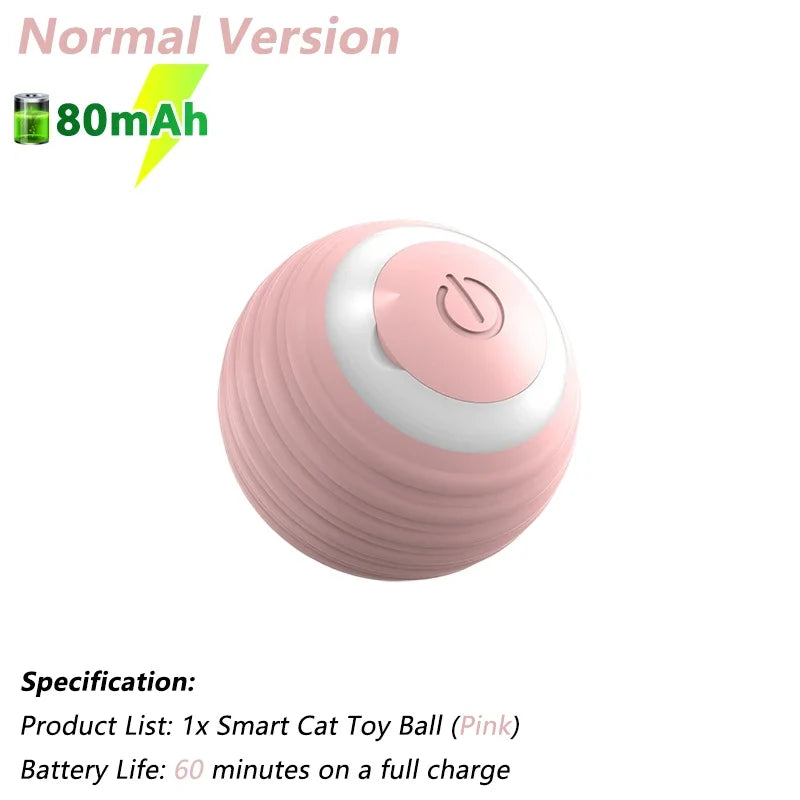 Smart Electric Rolling Cat Ball – Interactive Automatic Toy