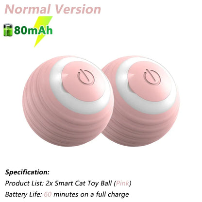 Smart Electric Rolling Cat Ball – Interactive Automatic Toy