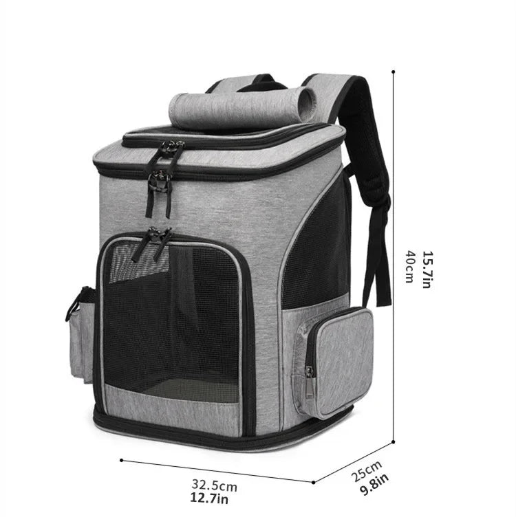 Foldable Breathable Pet Carrier Backpack