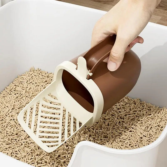Large Cat Litter Scoop with Holder