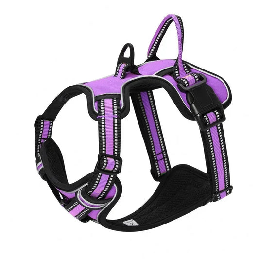 Adjustable Reflective No-Pull Dog Harness