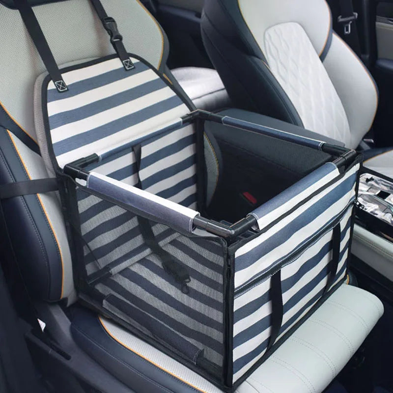 Waterproof Dog Car Seat Cover & Hammock – Travel Protector for Small & Medium Dogs