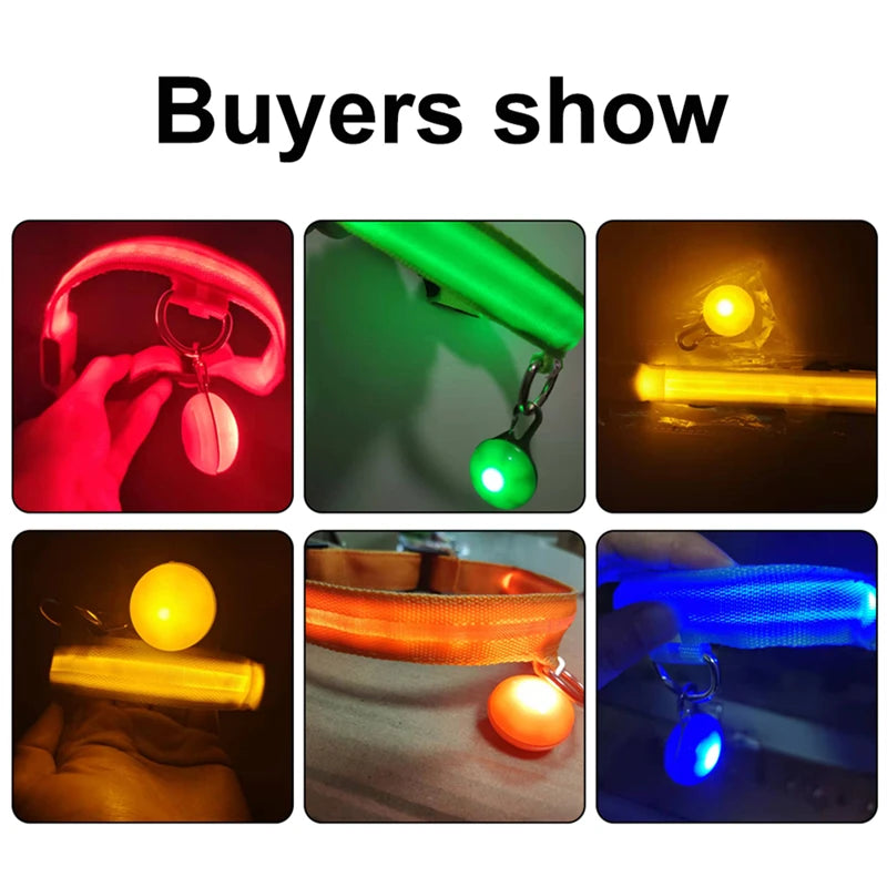 USB Rechargeable LED Glowing Dog Collar