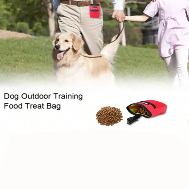 Dog Training Treat Pouch – Snack Reward Waist Bag for Puppies & Dogs