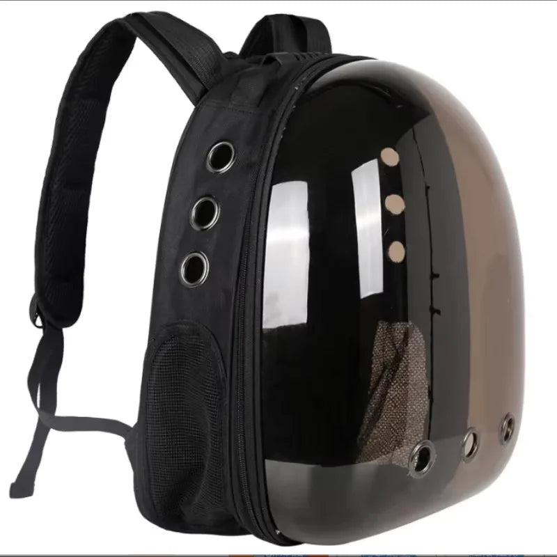 Transparent Cat Space Backpack – Breathable Travel Carrier for Pets