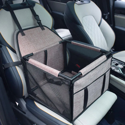 Waterproof Dog Car Seat Cover & Hammock – Travel Protector for Small & Medium Dogs