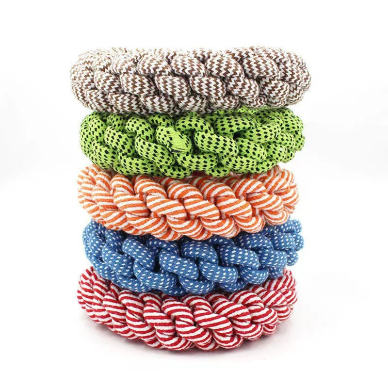 Heavy-Duty Rope Chew Toy – Durable Tug & Bite Toy for Medium & Large Dogs