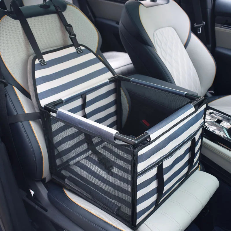 Waterproof Dog Car Seat Cover & Hammock – Travel Protector for Small & Medium Dogs