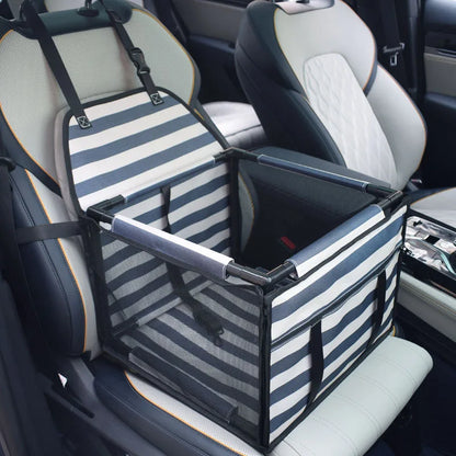 Waterproof Dog Car Seat Cover & Hammock – Travel Protector for Small & Medium Dogs