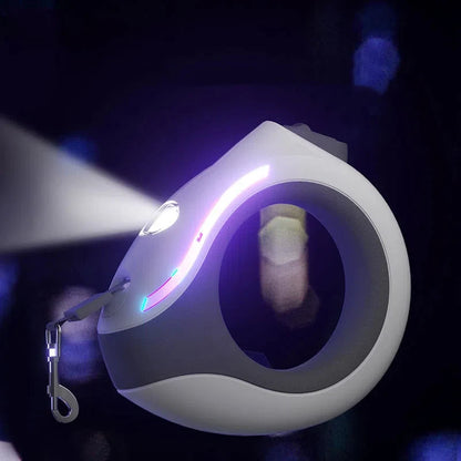 LED Wearable Retractable Leash with Touch Dimming