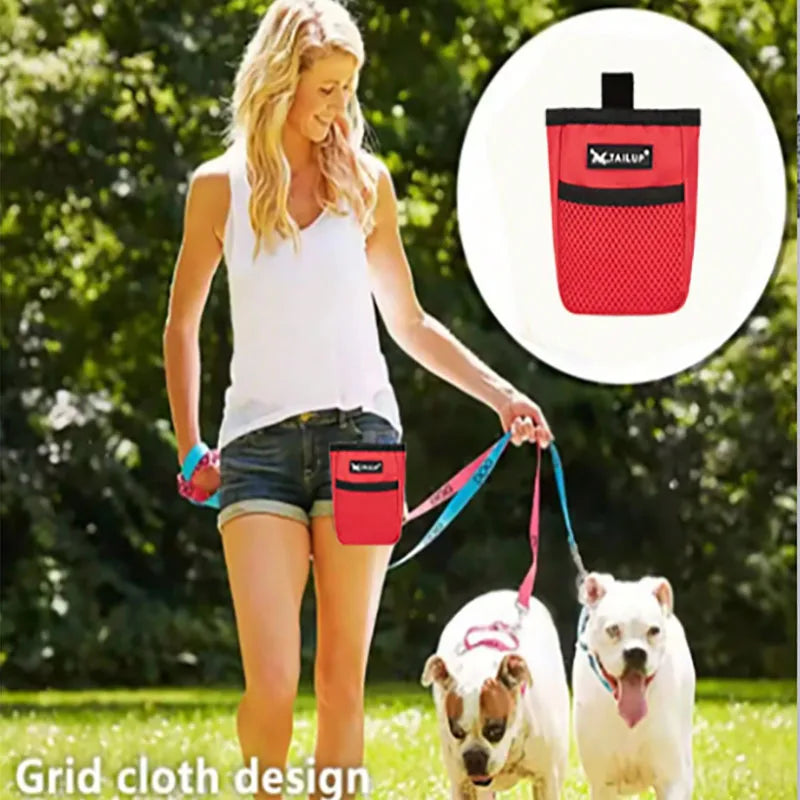 Dog Training Treat Pouch – Snack Reward Waist Bag for Puppies & Dogs