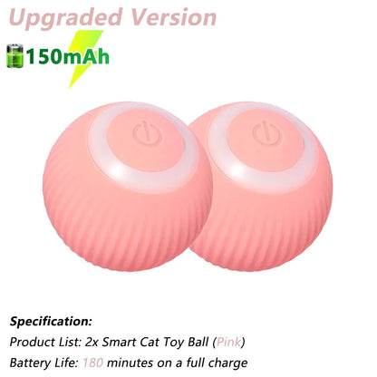 Smart Electric Rolling Cat Ball – Interactive Automatic Toy