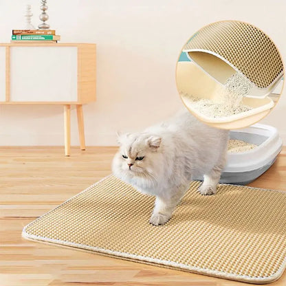 Waterproof Double-Layer Cat Litter Mat