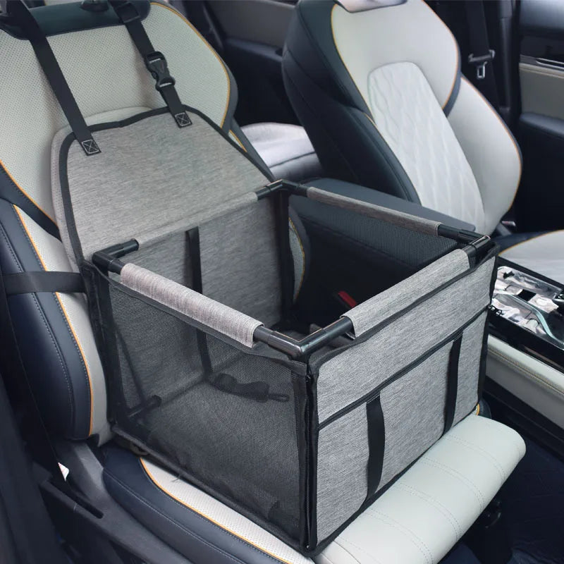 Waterproof Dog Car Seat Cover & Hammock – Travel Protector for Small & Medium Dogs