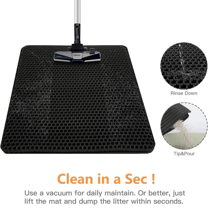 Waterproof Double-Layer Cat Litter Mat