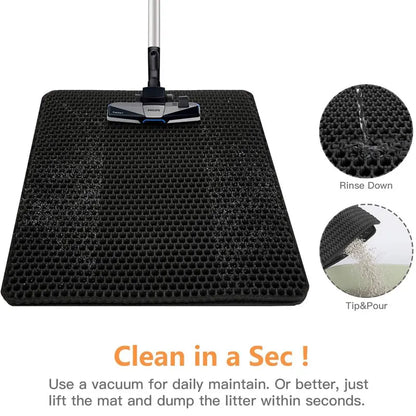 Waterproof Double-Layer Cat Litter Mat