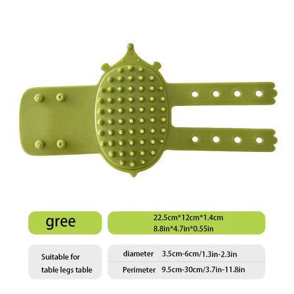 2-in-1 Cat Hair Removal & Massage Comb – Self-Cleaning Grooming Brush