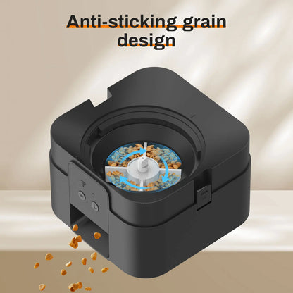 Smart Automatic Pet Feeder – Timed Slow-Feed Cat & Dog Food Dispenser