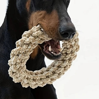 Heavy-Duty Rope Chew Toy – Durable Tug & Bite Toy for Medium & Large Dogs