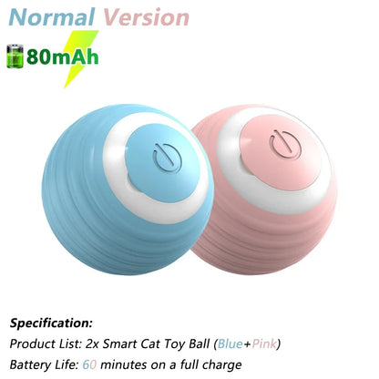 Smart Electric Rolling Cat Ball – Interactive Automatic Toy