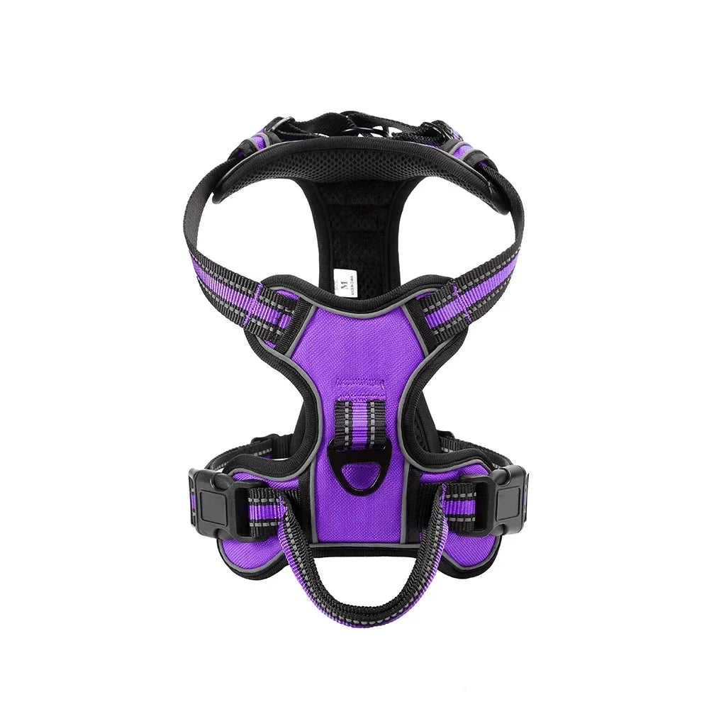 Adjustable Reflective No-Pull Dog Harness