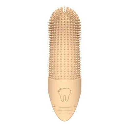 360° Silicone Finger Toothbrush for Dogs & Cats