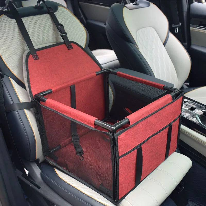 Waterproof Dog Car Seat Cover & Hammock – Travel Protector for Small & Medium Dogs