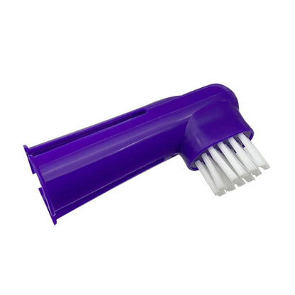 4-in-1 Dog Dental Care Kit – Toothpaste, Toothbrush & Finger Brush Set