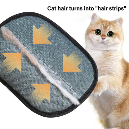 2-in-1 Pet Grooming Glove & Hair Remover Brush