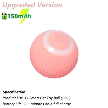 Smart Electric Rolling Cat Ball – Interactive Automatic Toy