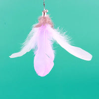 Purple feather