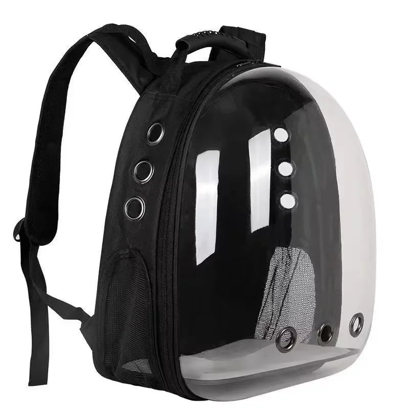 Transparent Cat Space Backpack – Breathable Travel Carrier for Pets