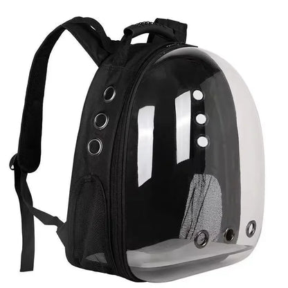 Transparent Cat Space Backpack – Breathable Travel Carrier for Pets