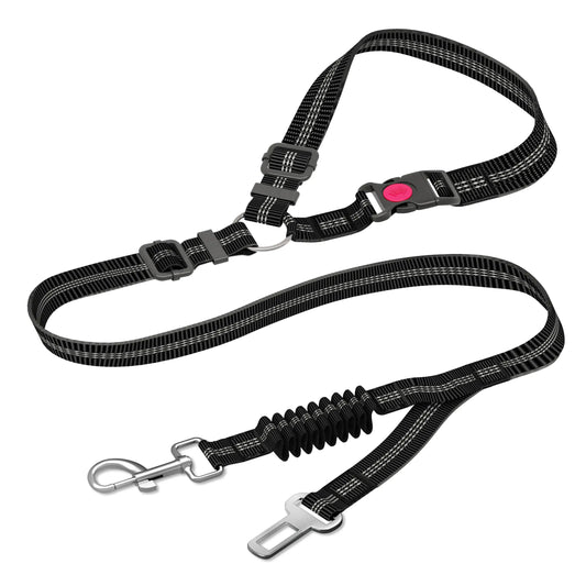 Adjustable Heavy-Duty Dog Car Seat Belt