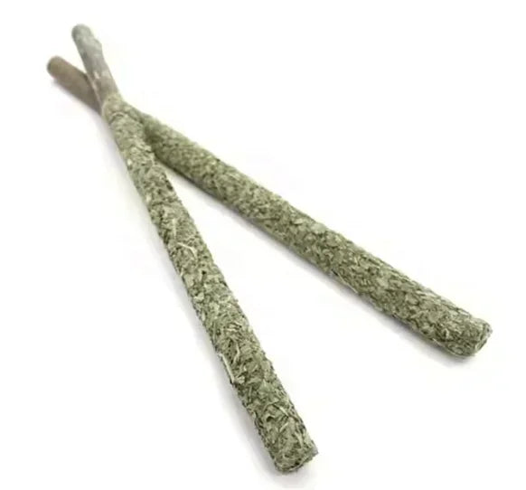 6PCS Natural Silver Vine Cat Sticks – Mint-Flavored Teeth & Scratch Toys